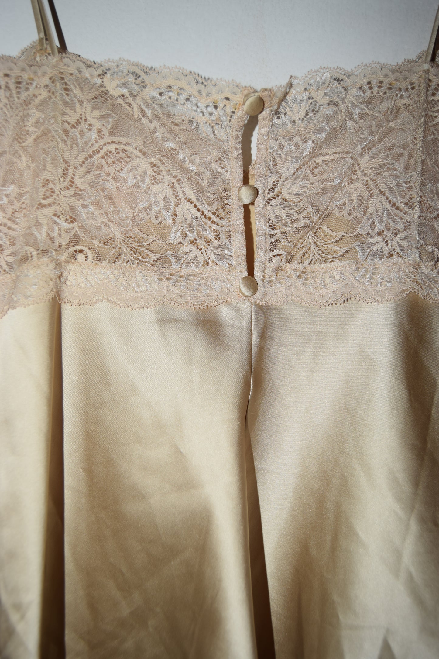 NWT VINTAGE BLUMARINE CHAMPAGNE SILK CAMISOLE