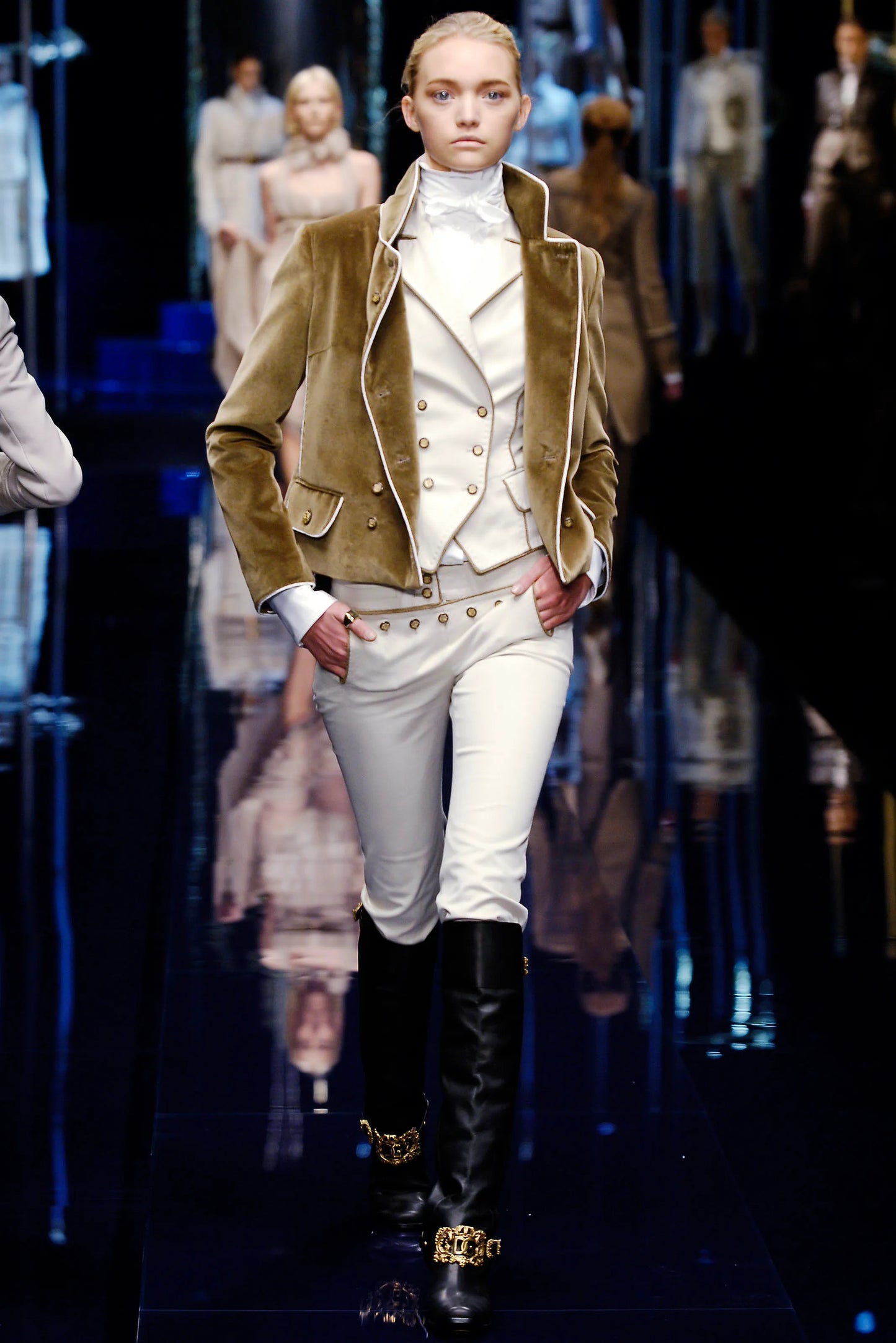 Dolce & Gabbana Fall/Winter 2006 Napoleonic Velvet Jacket