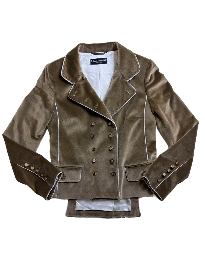 Dolce & Gabbana Fall/Winter 2006 Napoleonic Velvet Jacket