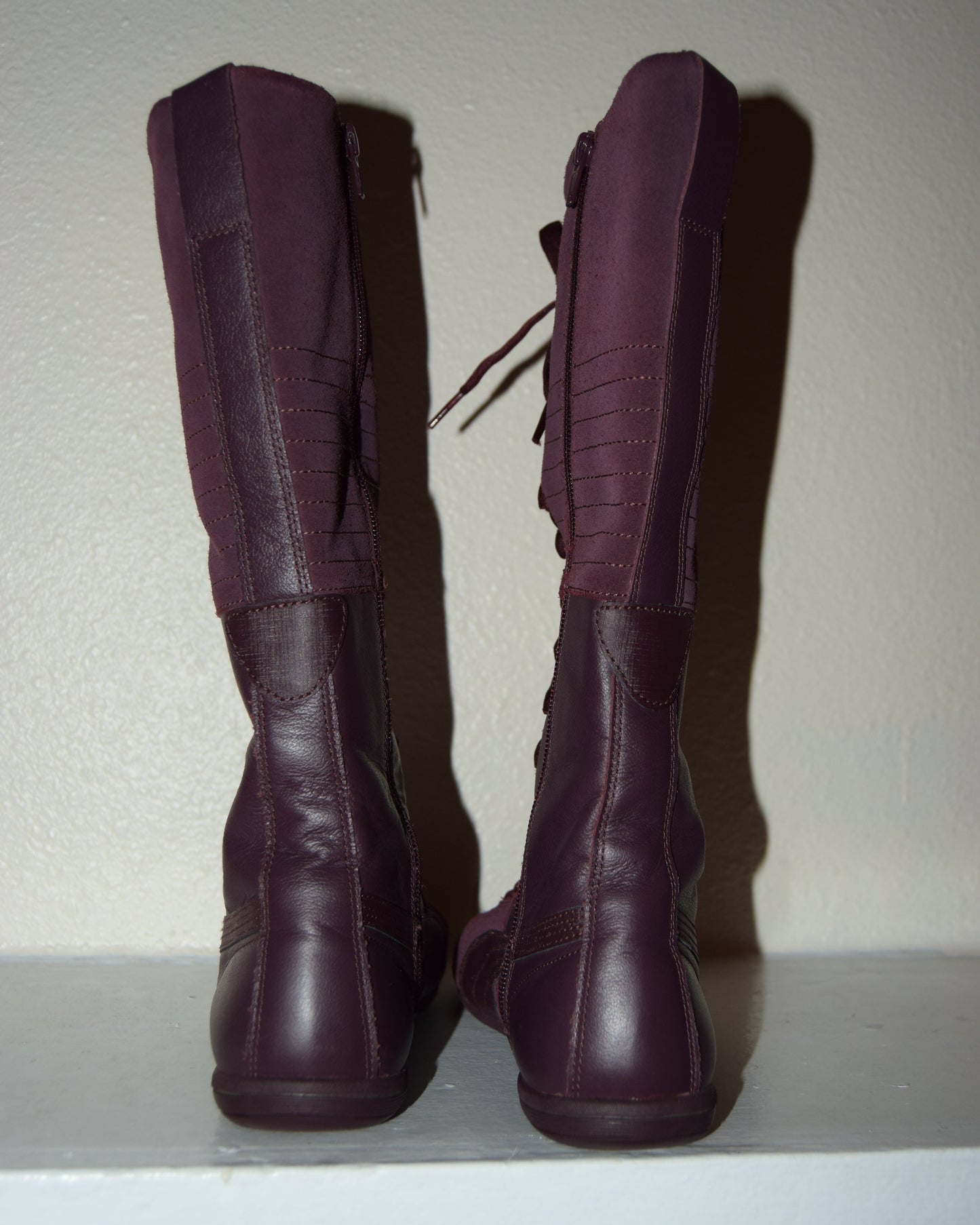 Rare Plum Wine Puma Boxing Boots