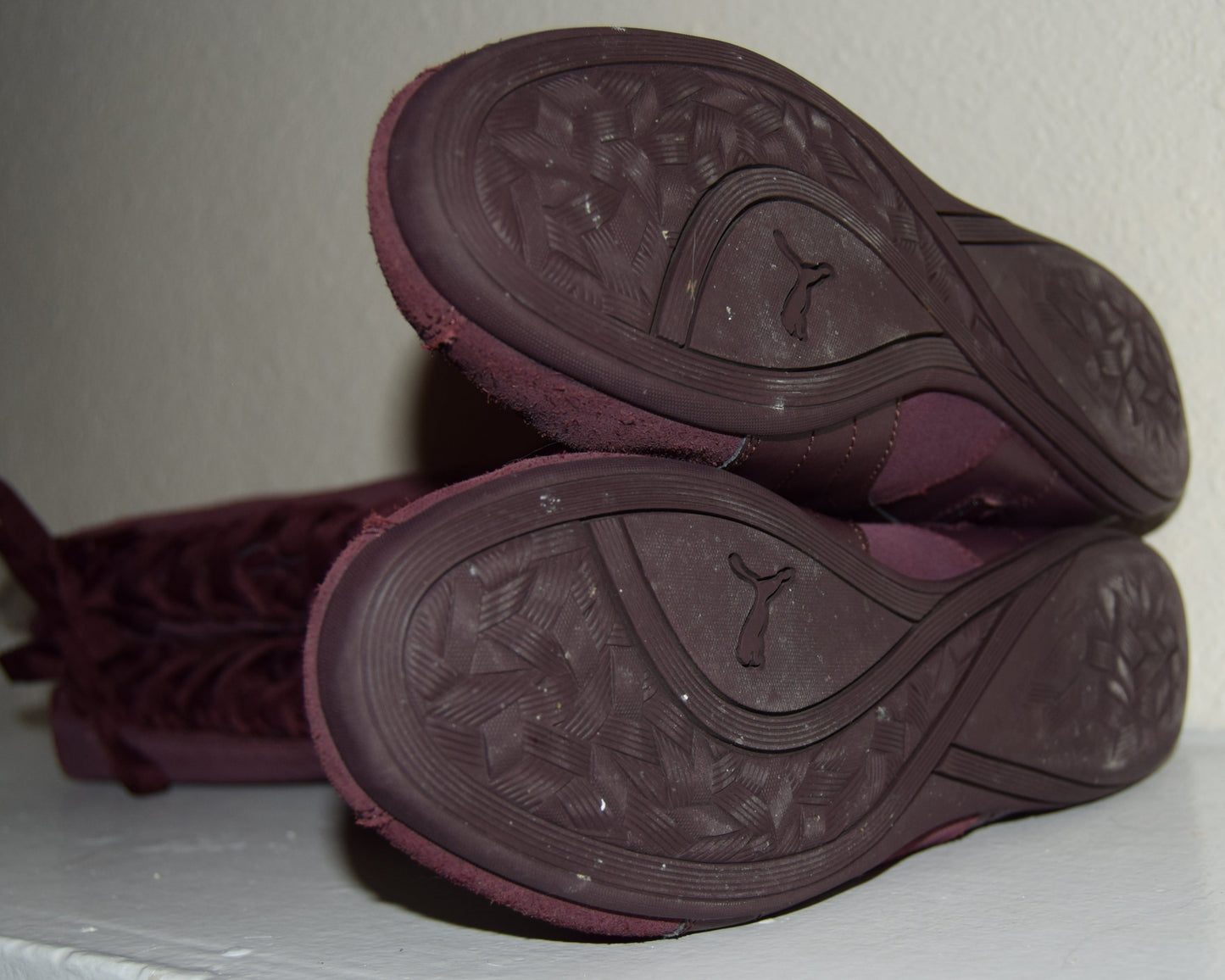 Rare Plum Wine Puma Boxing Boots