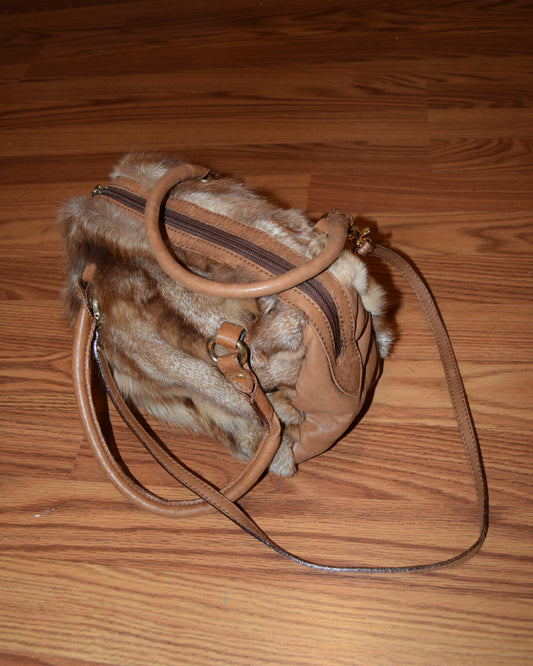 GENUINE FUR PAOLO MASI BAG