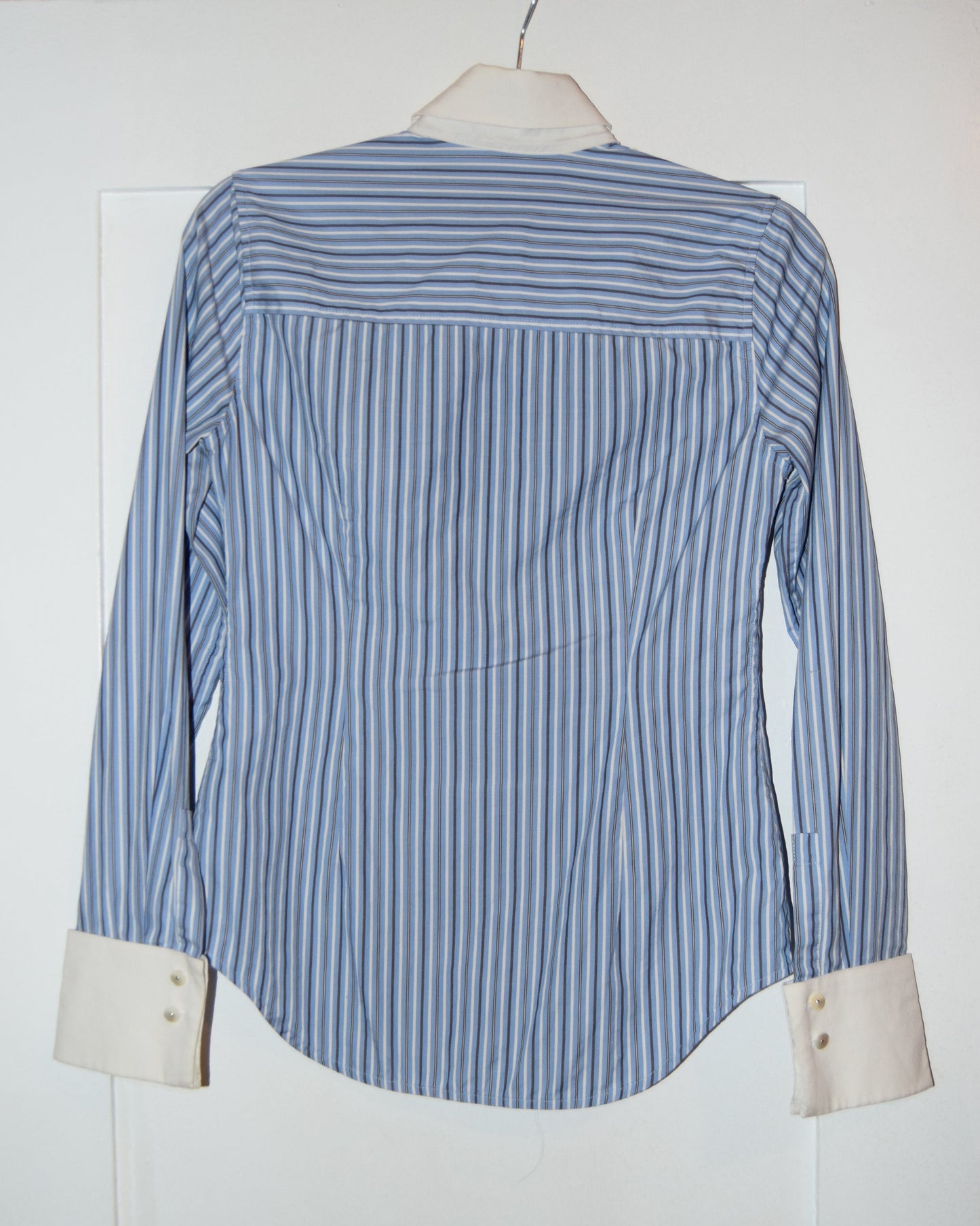 VINTAGE L.A.M.B. PINSTRIPE COLLARED SHIRT