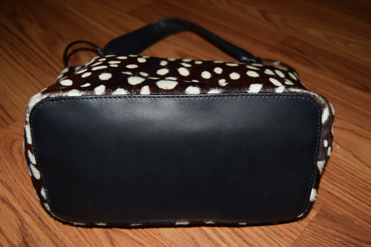 PONY HAIR FAWN PRINT PURSE