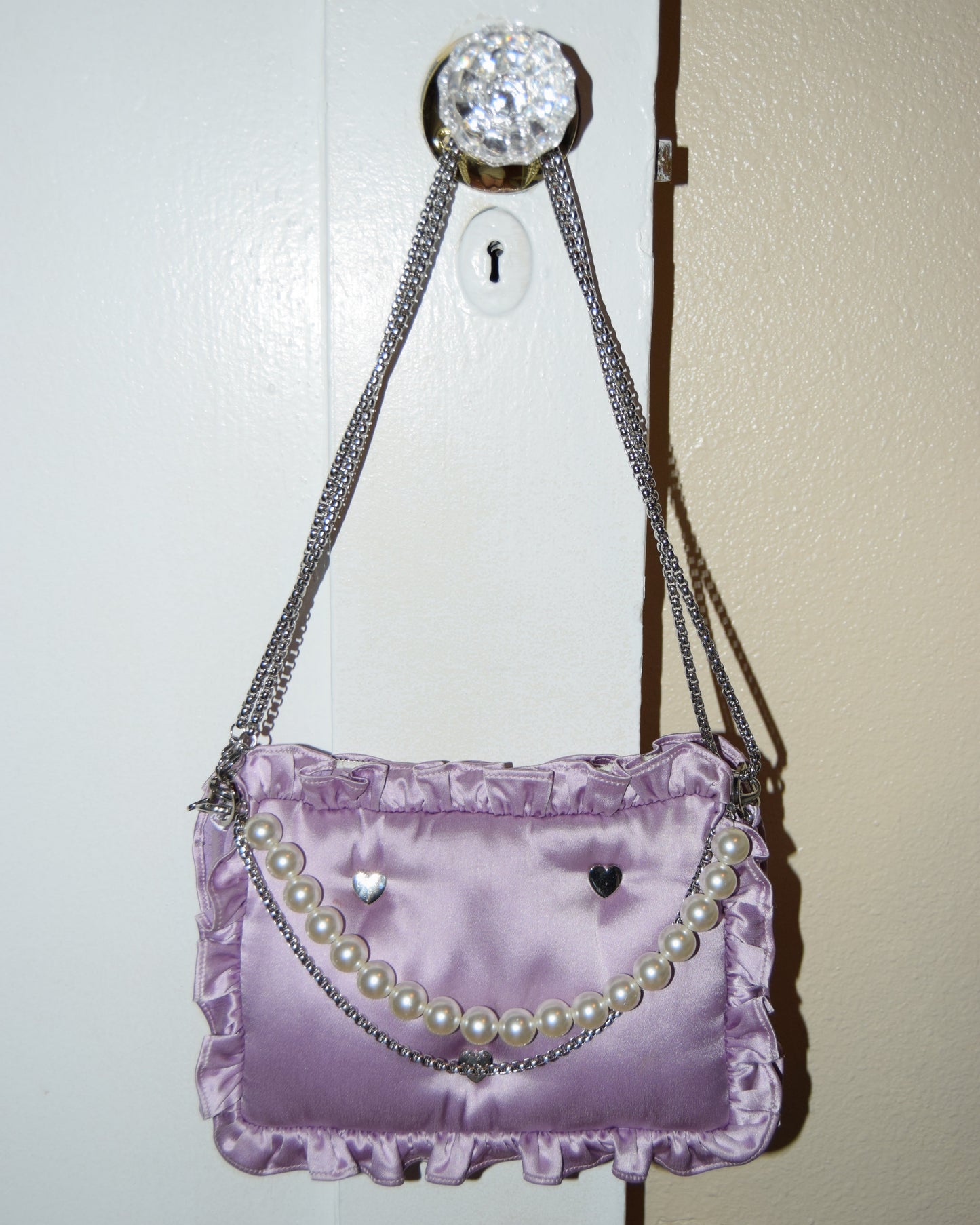 LILAC PILLOW PURSE BY ERFITT