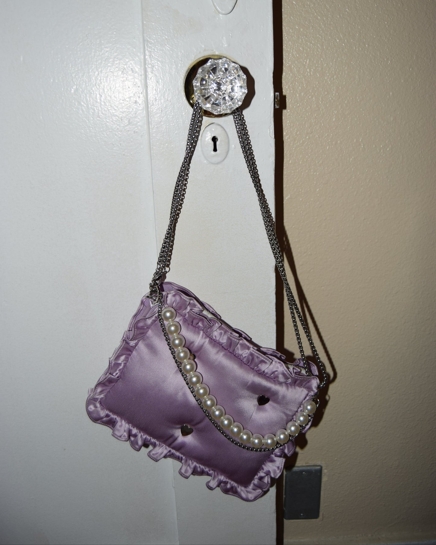 LILAC PILLOW PURSE BY ERFITT