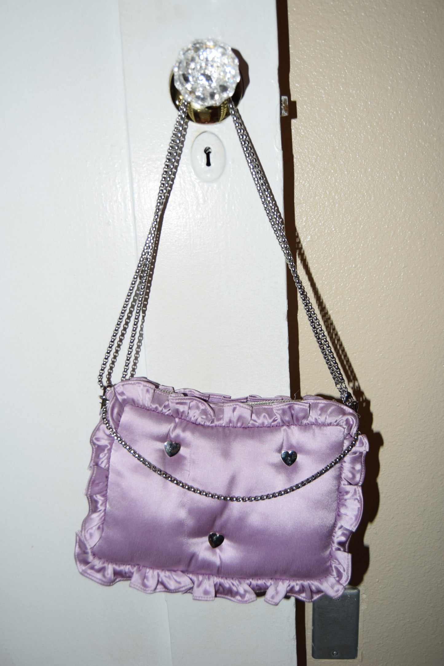 LILAC PILLOW PURSE BY ERFITT