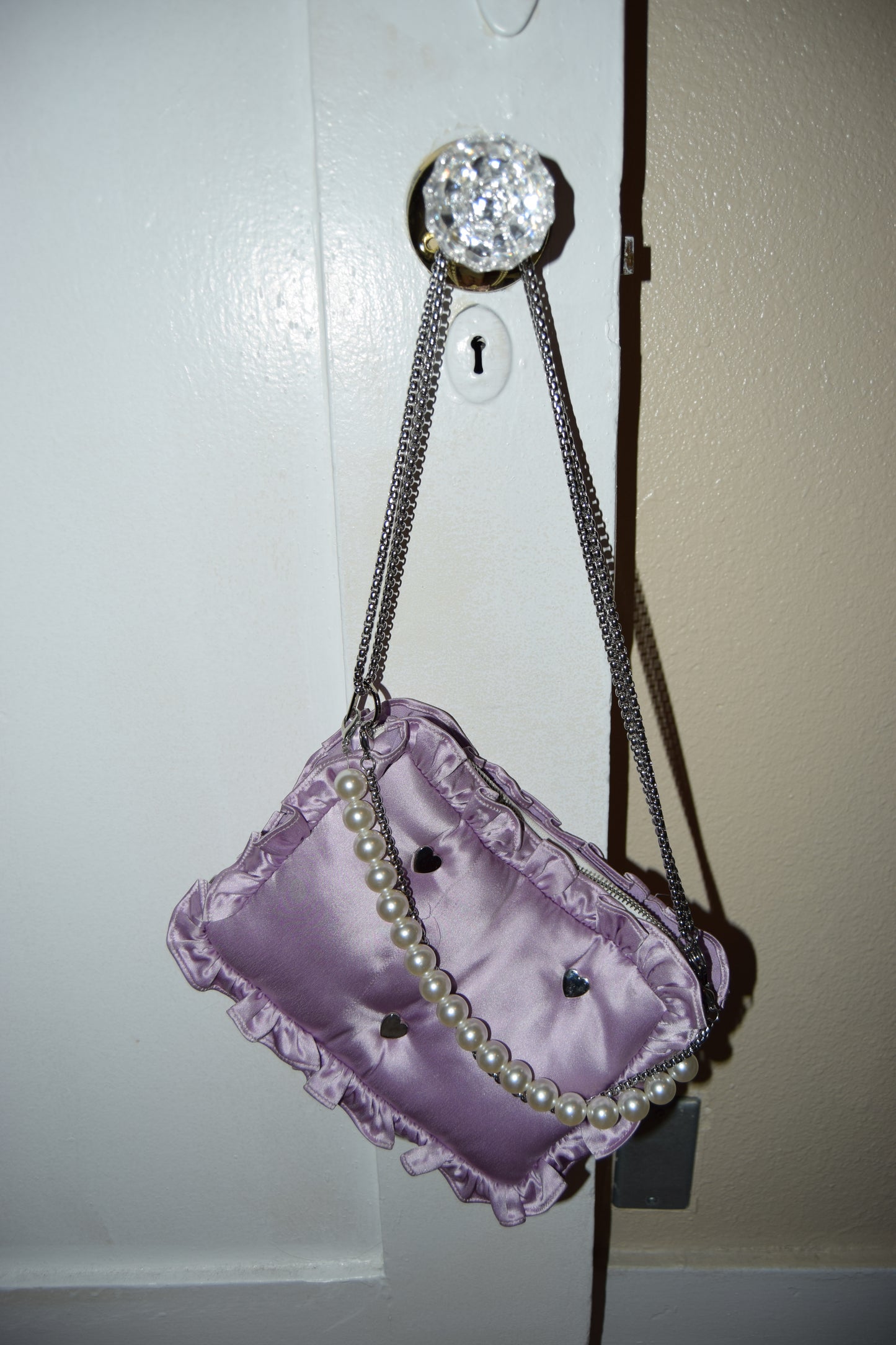 LILAC PILLOW PURSE BY ERFITT