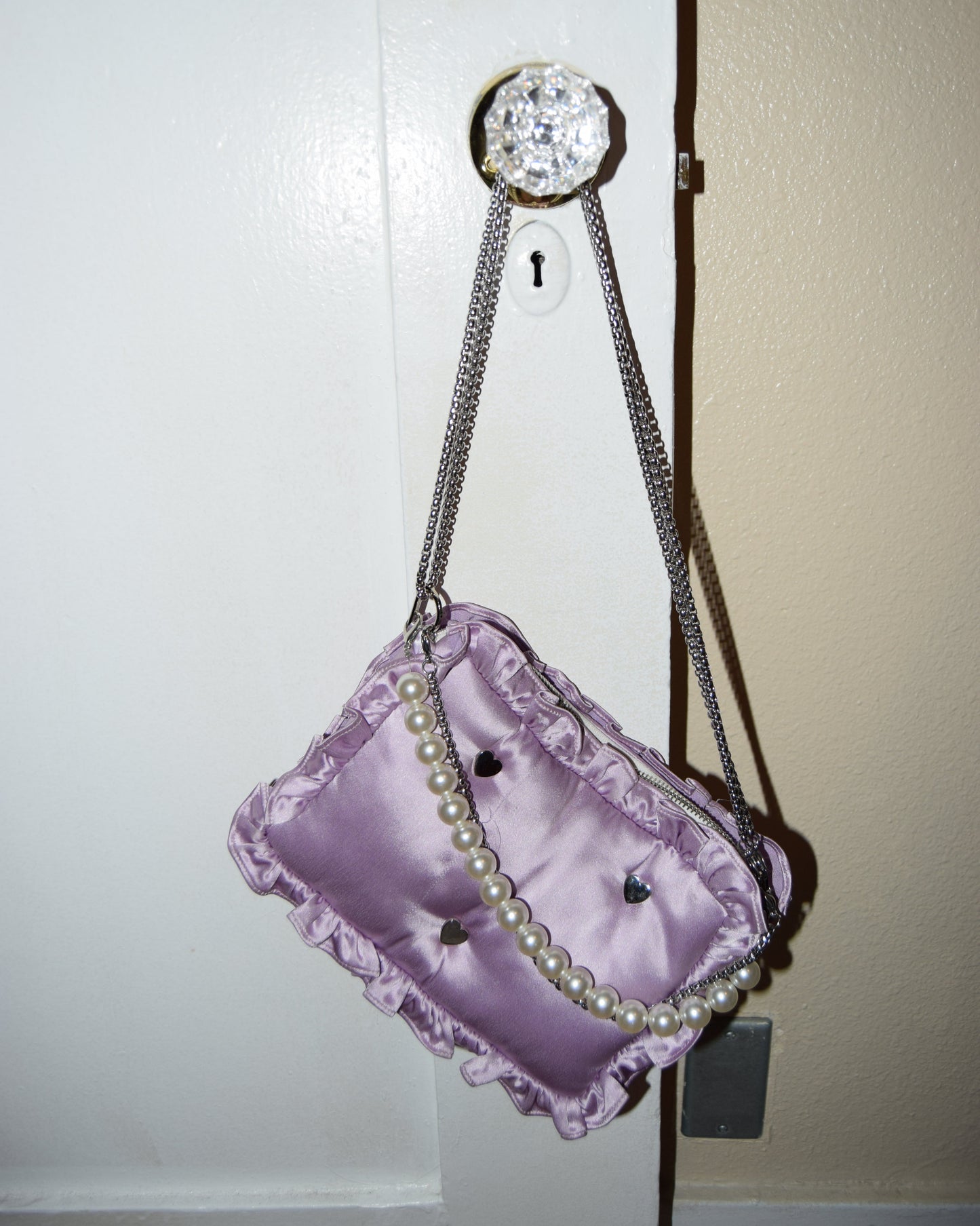 LILAC PILLOW PURSE BY ERFITT