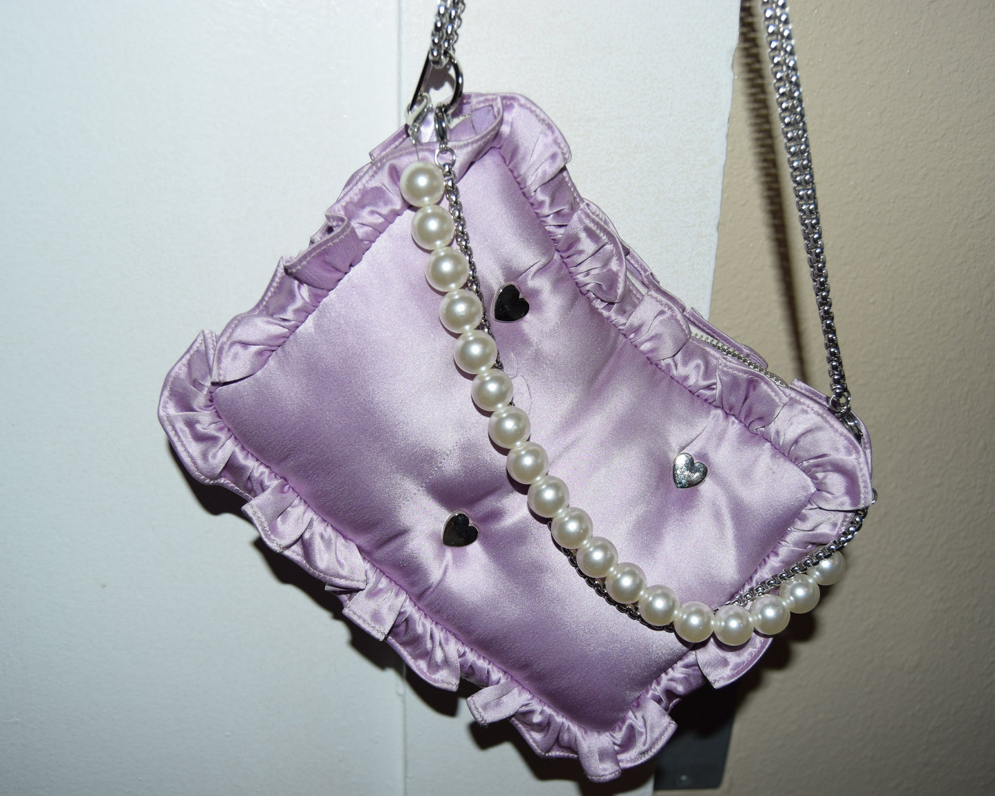 LILAC PILLOW PURSE BY ERFITT