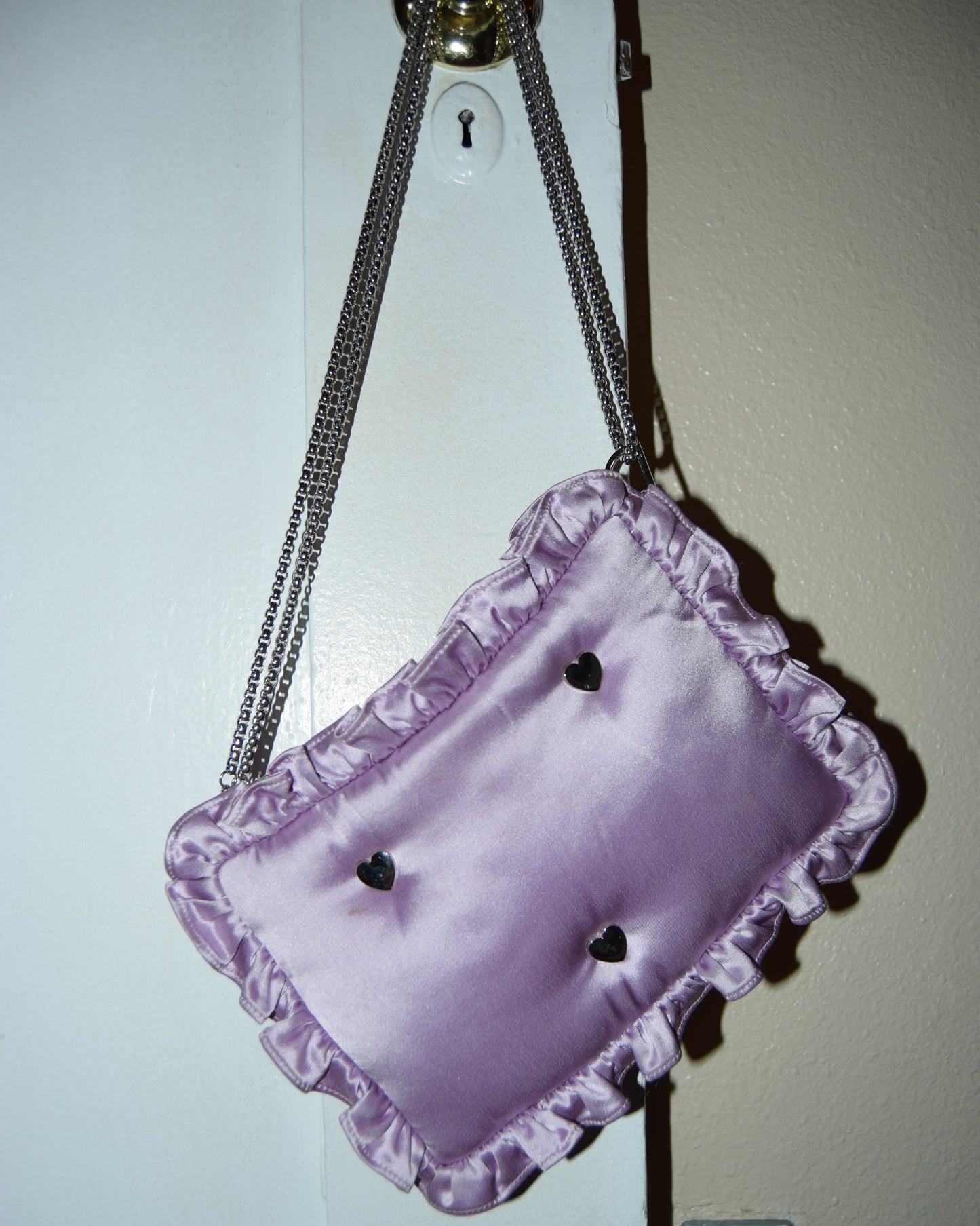 LILAC PILLOW PURSE BY ERFITT