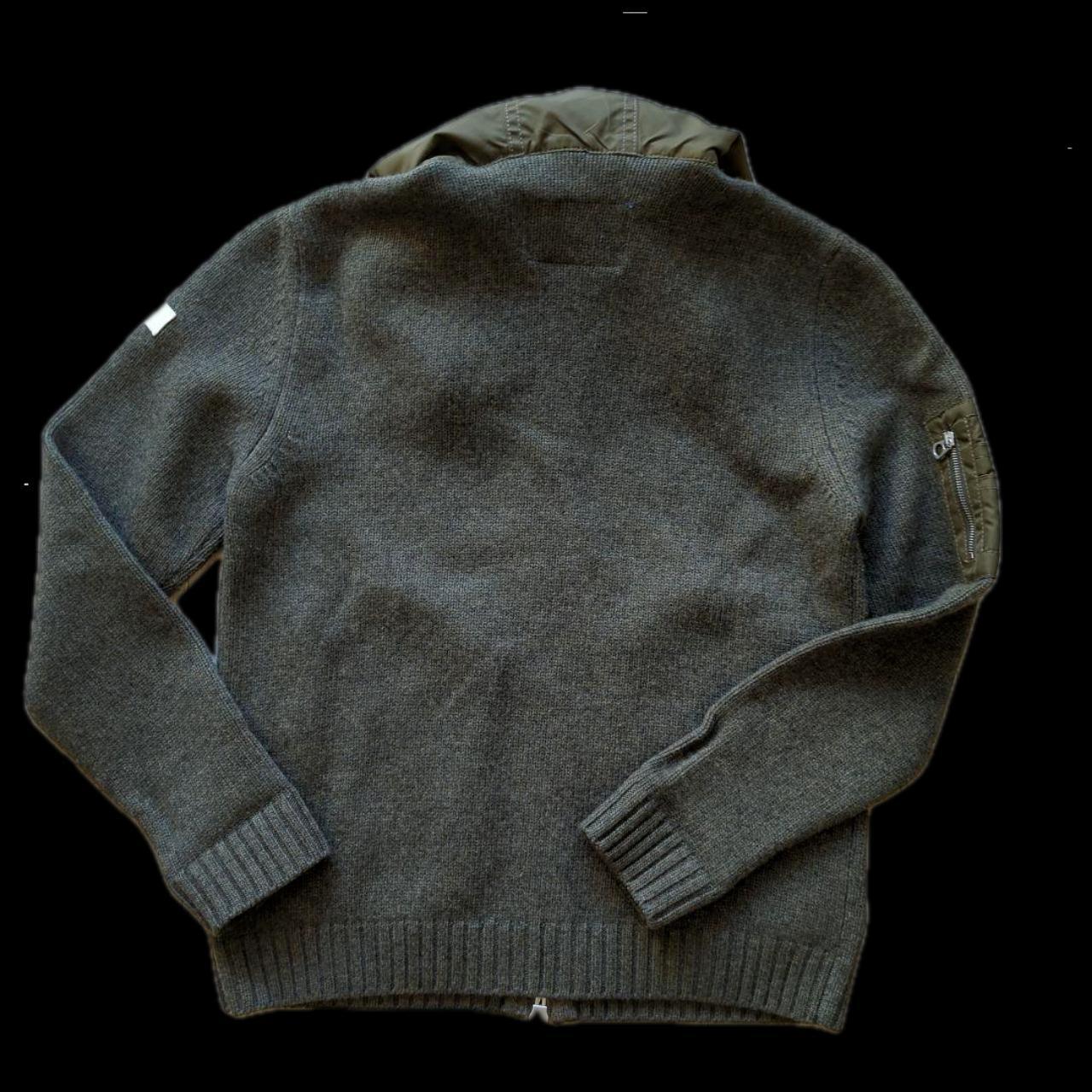 DROMe COBALT STRIPED UTILITY HOODIE