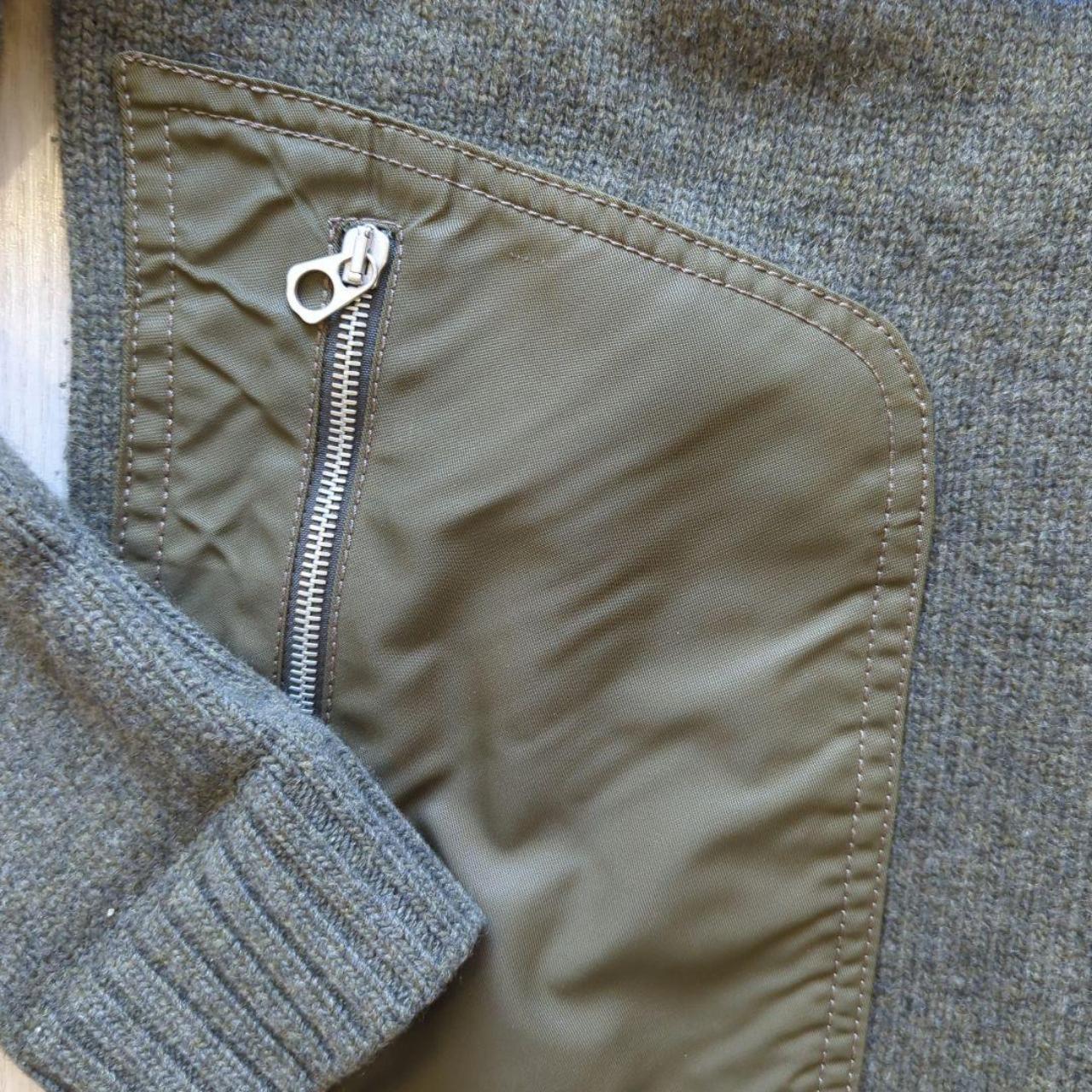 DROMe COBALT STRIPED UTILITY HOODIE