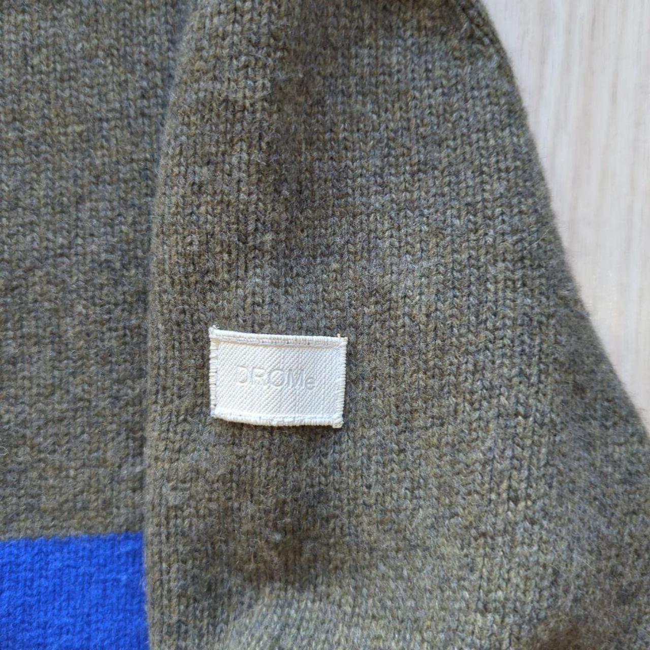 DROMe COBALT STRIPED UTILITY HOODIE