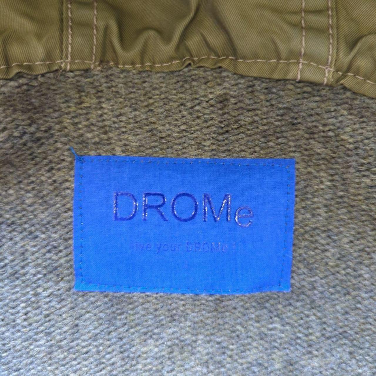 DROMe COBALT STRIPED UTILITY HOODIE