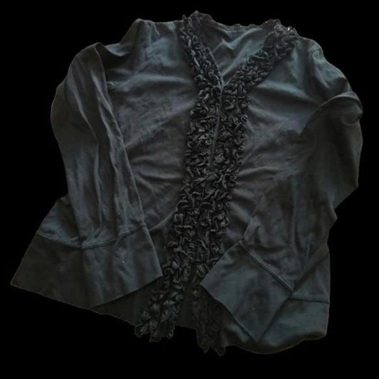 ATSURO TAYAMA RUFFLED FRILLED CARDIGAN