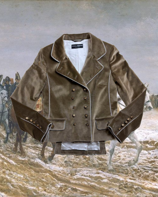 Dolce & Gabbana Fall/Winter 2006 Napoleonic Velvet Jacket