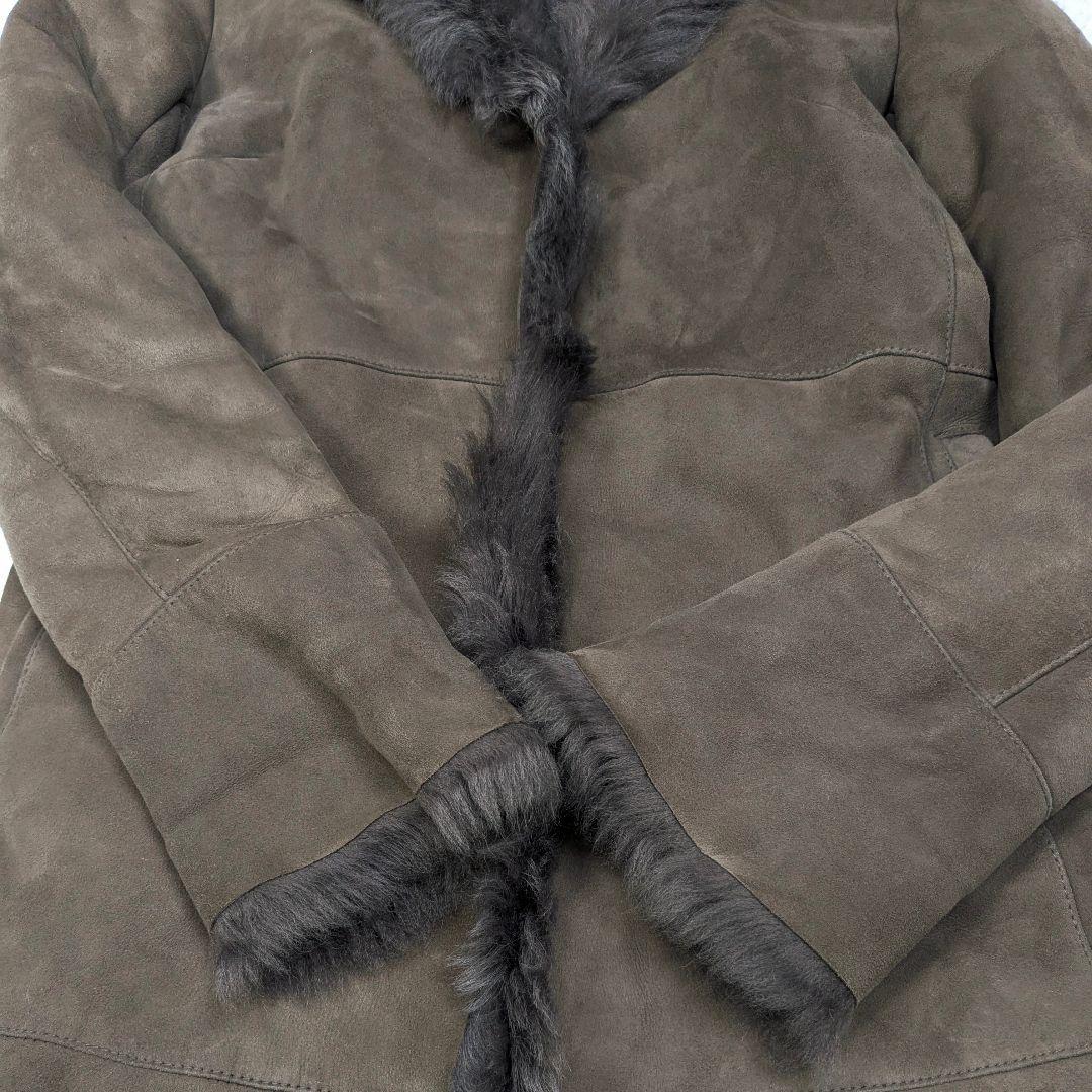 HOODED GENUINE SHEEPSKIN PENNY LANE COAT